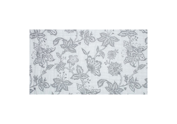 

Марлевка Peppy Embrace Garden Toile Steel 100x125 см 120 г/м2 100% хлопок, Белый