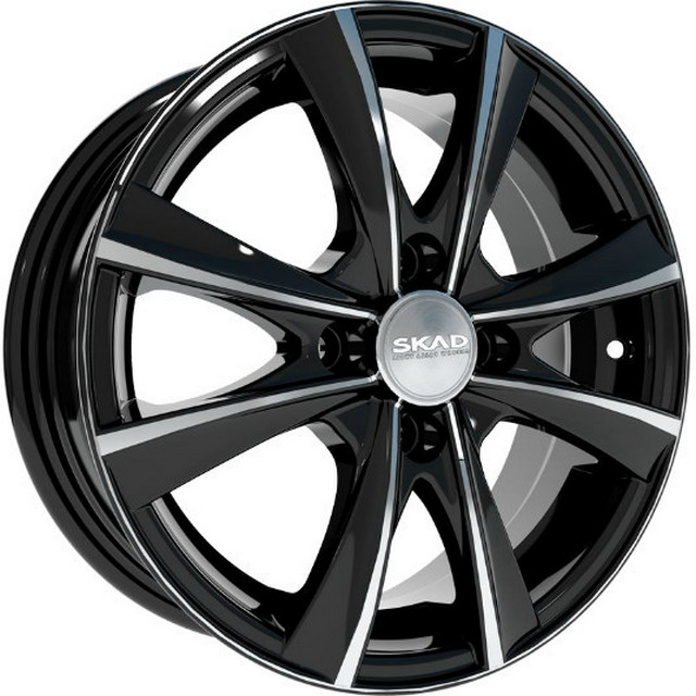 

Колесный диск СКАД Мальта (A) 6xR15 ET45 4*100 D60.1, Черный;серебристый