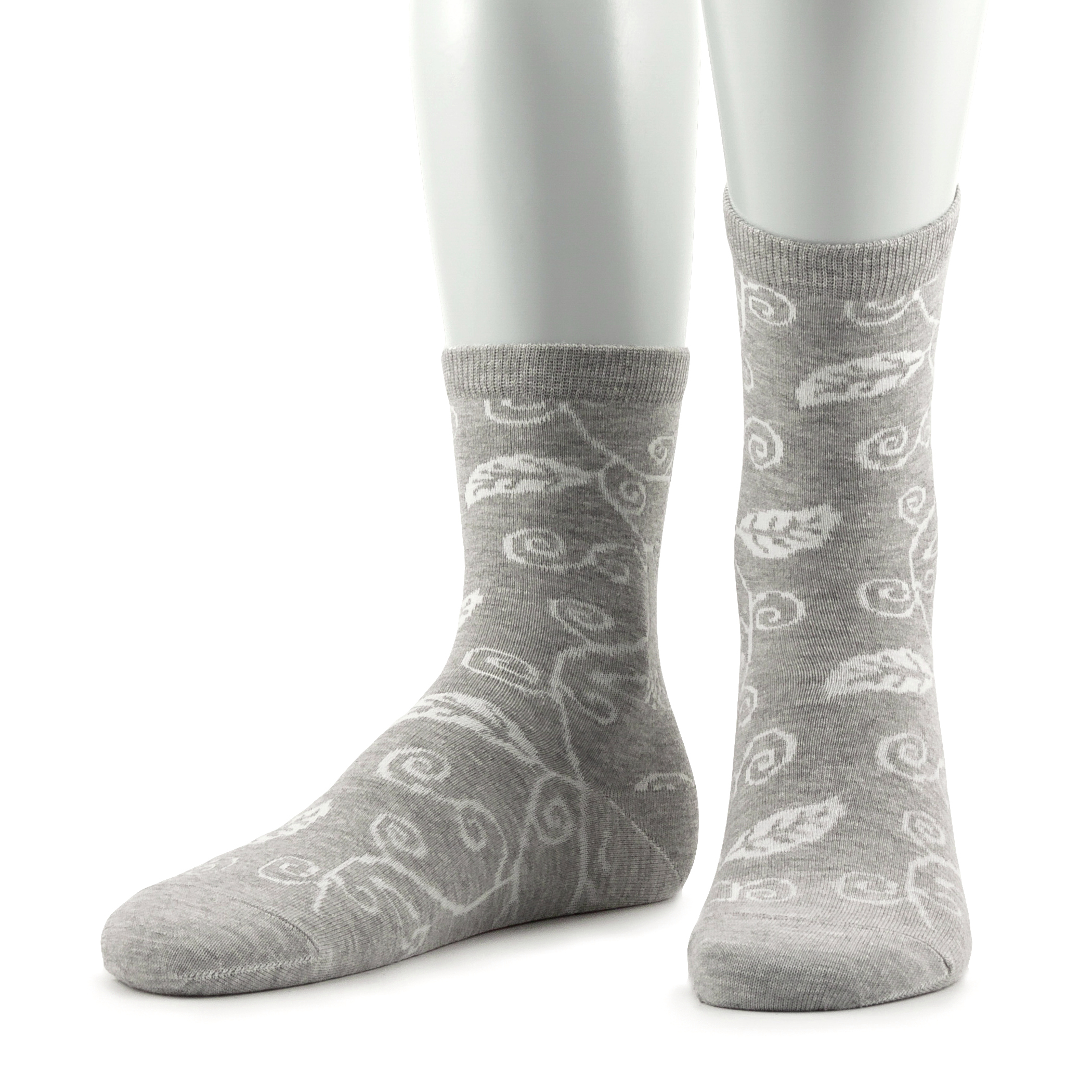 

Носки женские Grinston socks 15D24 серые 23, 15D24