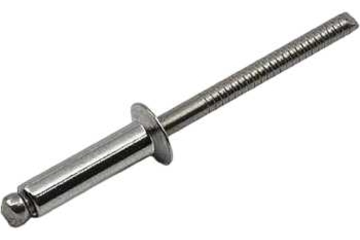 Вытяжная нержавеющая заклепка с потайным бортиком KREPFIELD 4x16 мм, ISO 15984, А2, 100 шт