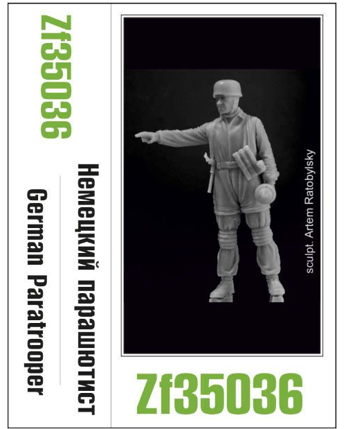

Немецкий парашютист Zebrano 1/35 ZF35036