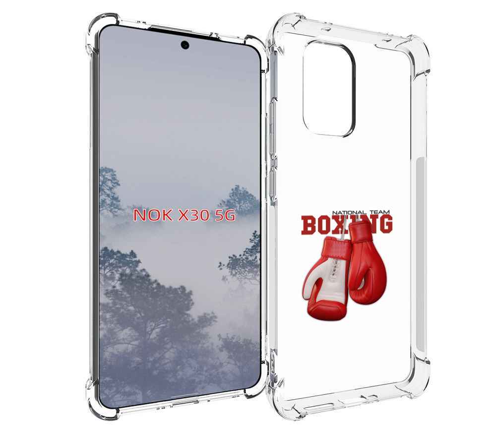 

Чехол MyPads боксерские перчатки для Nokia X30 5G, Tocco