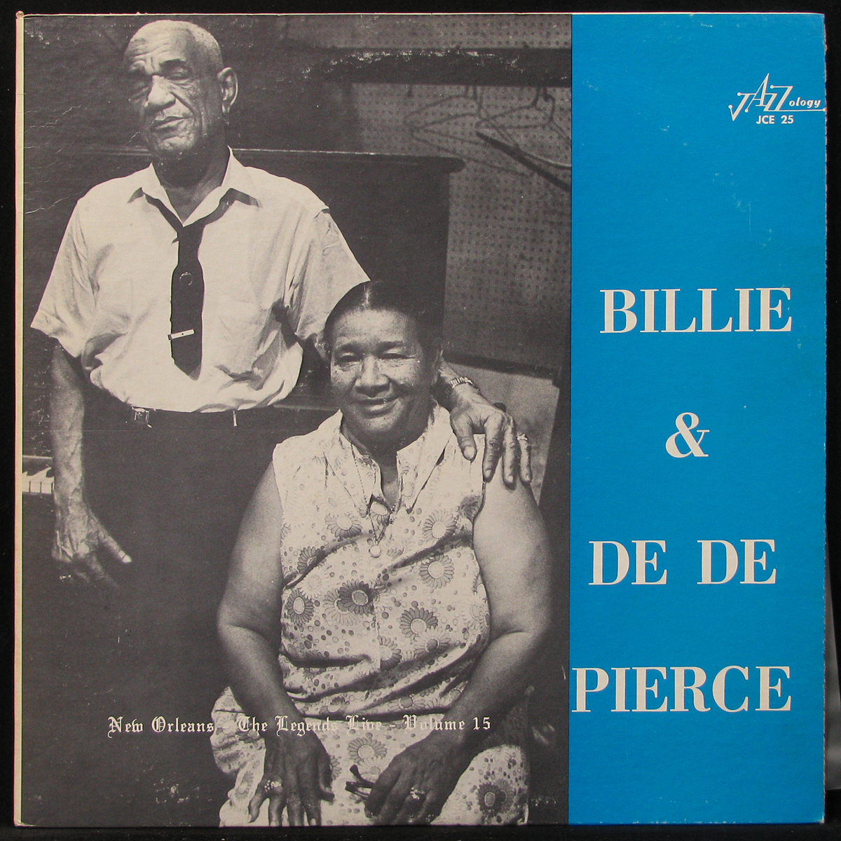 

LP Billie & De De Pierce - Billie & De De Pierce Jazzology (293004)