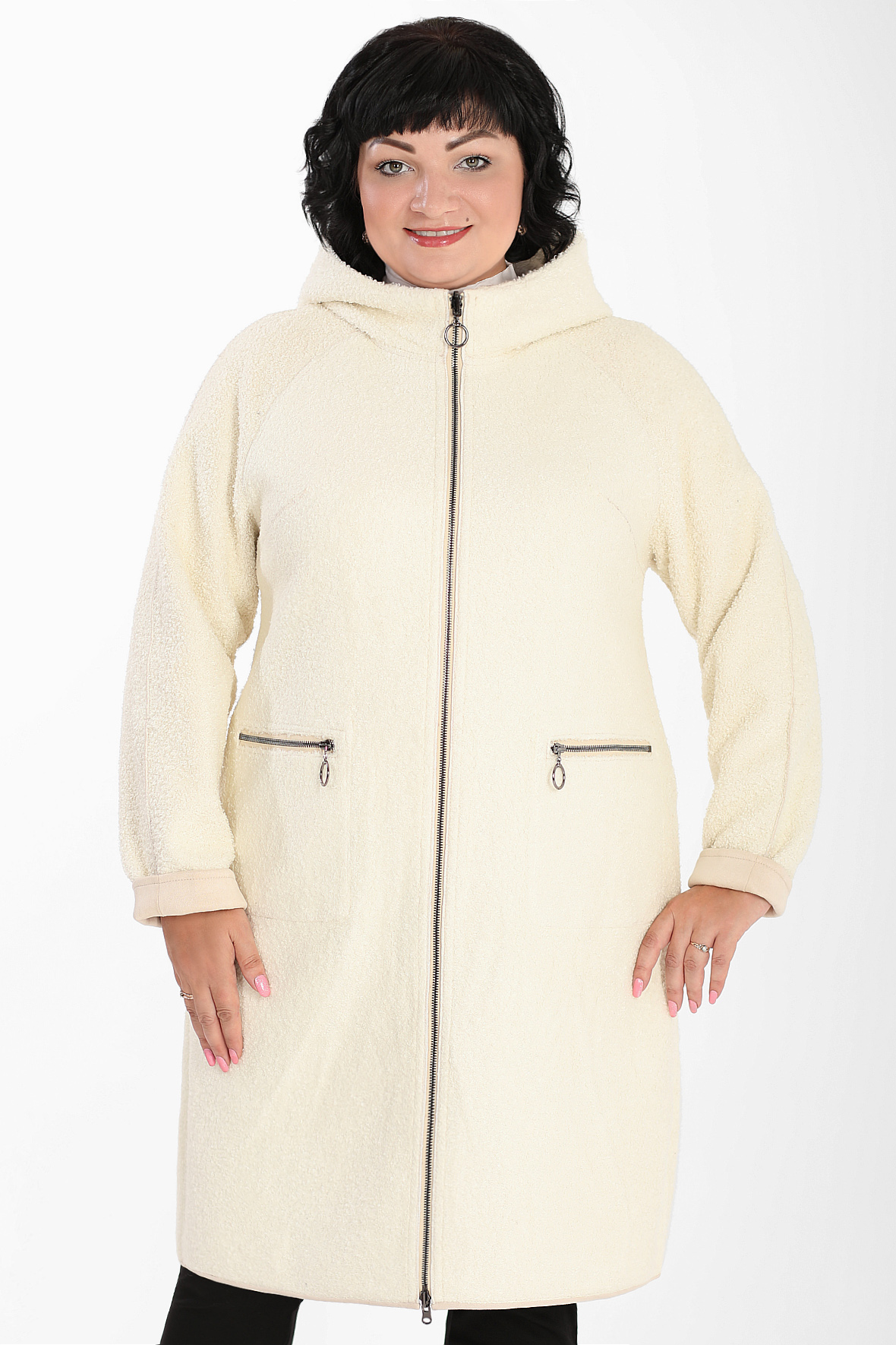 

Пальто женское AlmondShop 026 2165.С2 бежевое 48 RU, 026 2165.С2