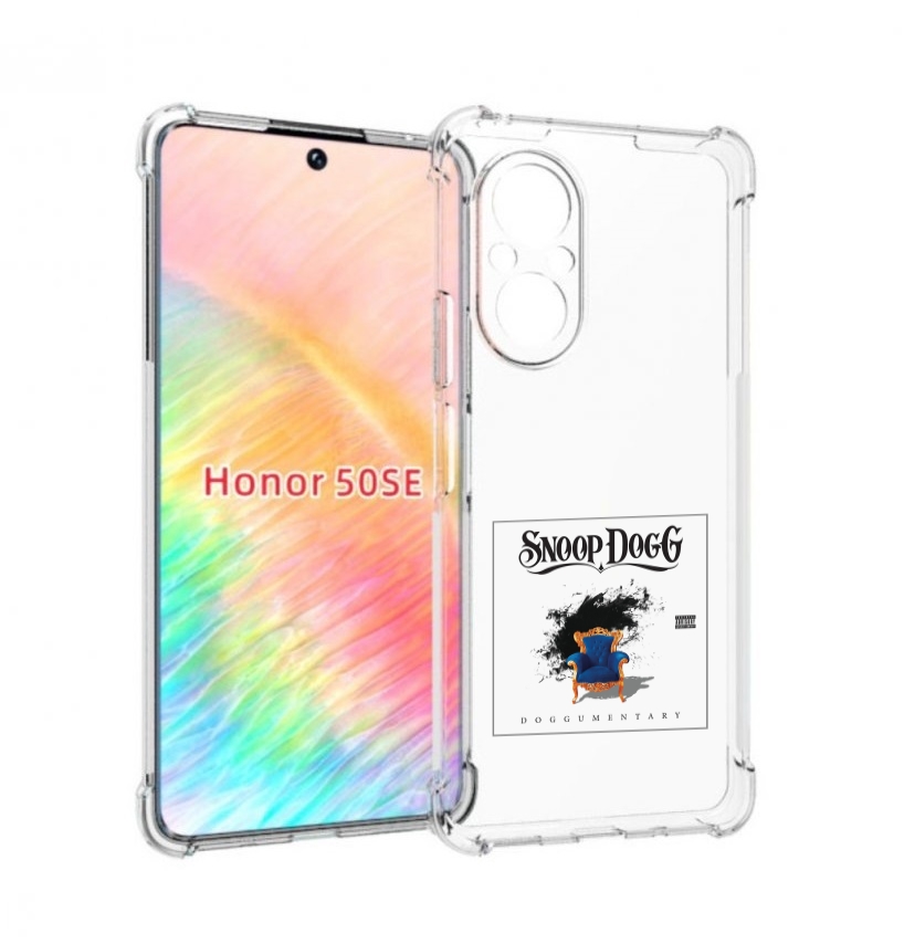 

Чехол Бампер Mypads Snoop Dogg Doggumentary Для Honor 50 Se Прот, Прозрачный, Tocco
