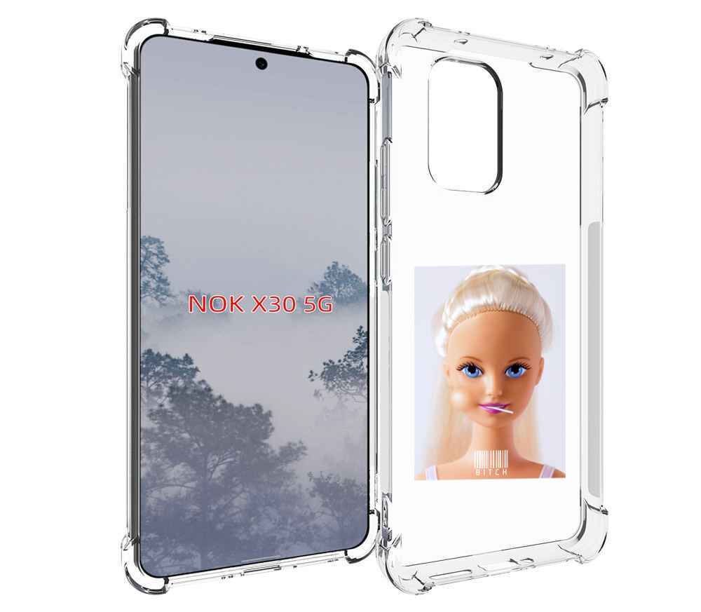 

Чехол MyPads барби для Nokia X30 5G, Tocco