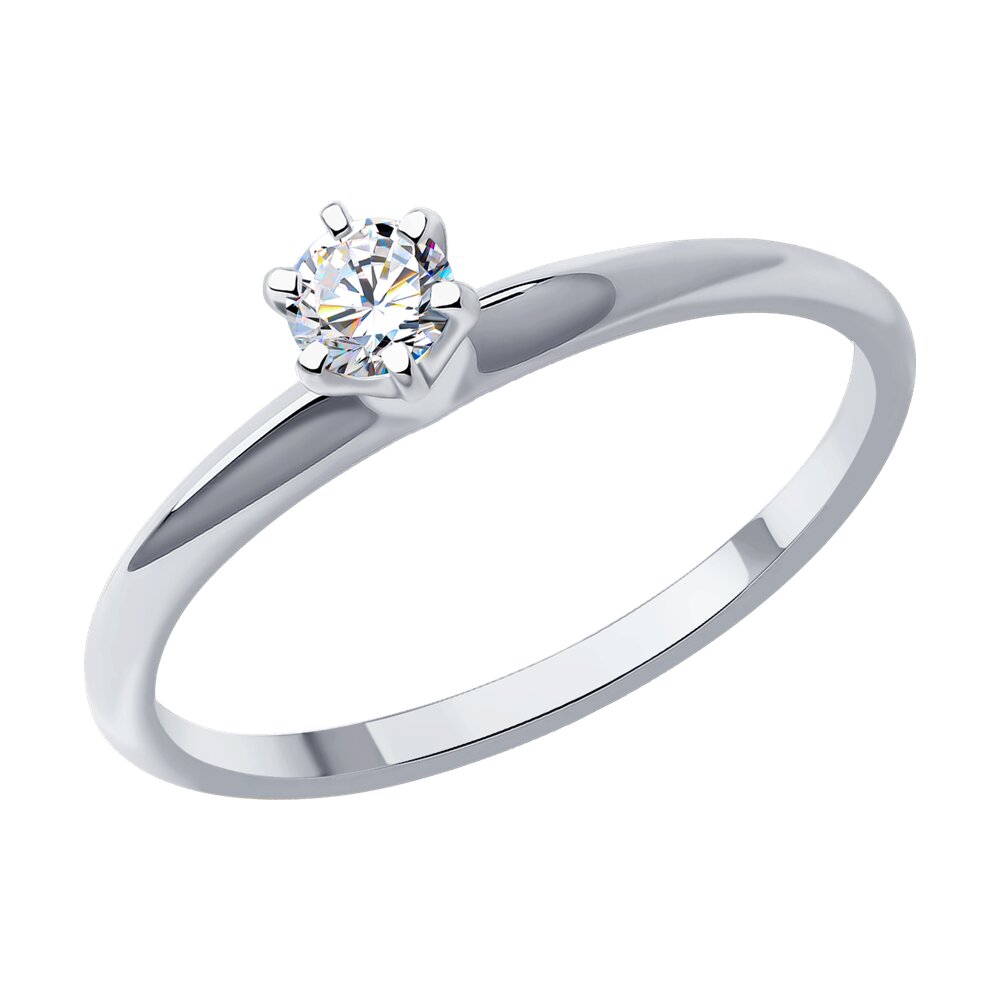 

Кольцо из золота р. 16,5 SOKOLOV Diamonds 1012388-3-66, бриллиант, 1012388-3-66