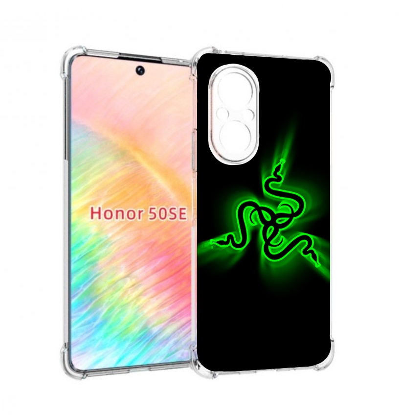 Чехол бампер MyPads Razer для Honor 50 SE противоударный