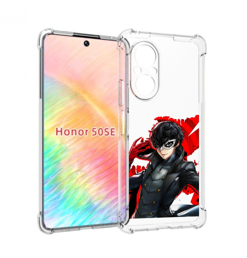 Чехол бампер MyPads Persona 5 для Honor 50 SE противоударный