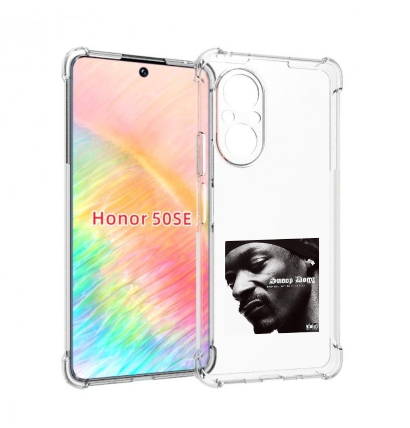 

Чехол Бампер Mypads Paid Tha Cost To Be Da Boss Для Honor 50 Se, Прозрачный, Tocco