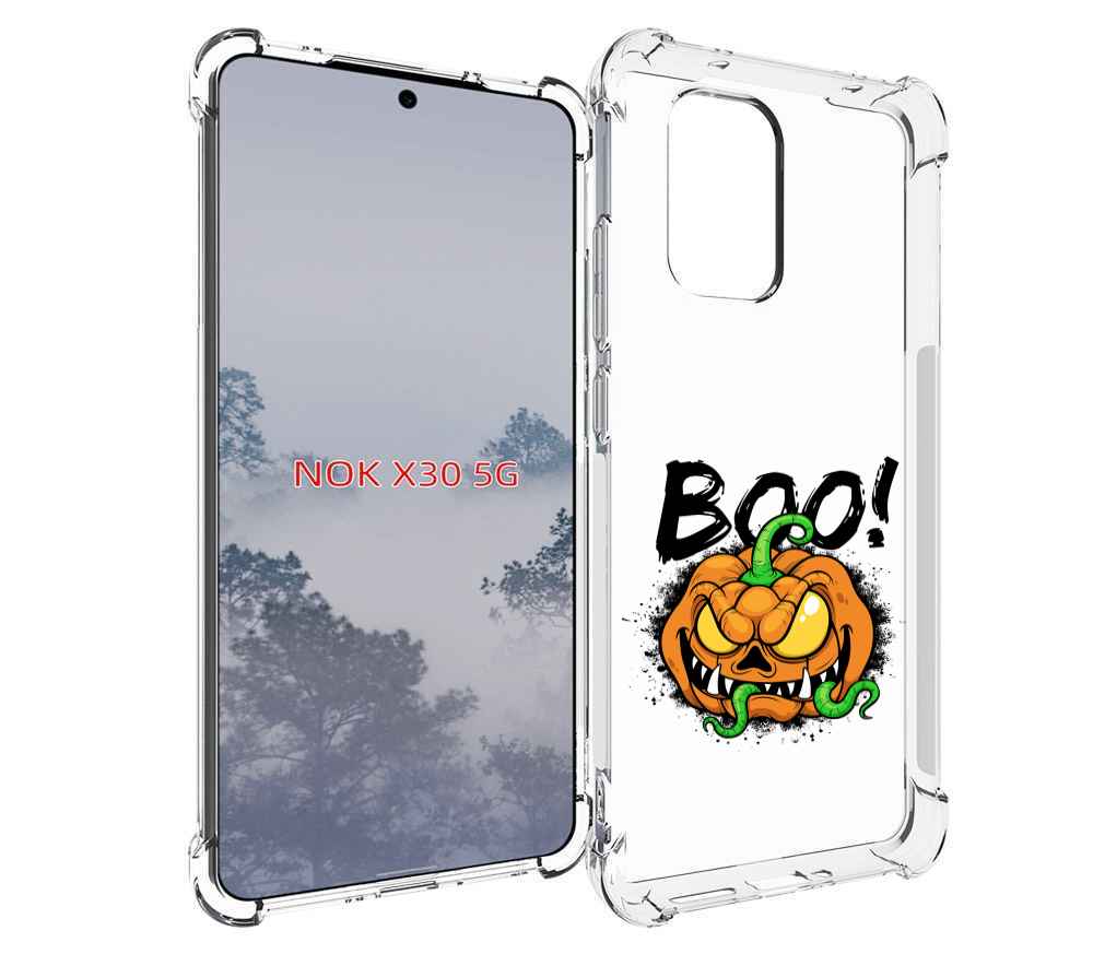 

Чехол MyPads Хэллоуин бу для Nokia X30 5G, Tocco
