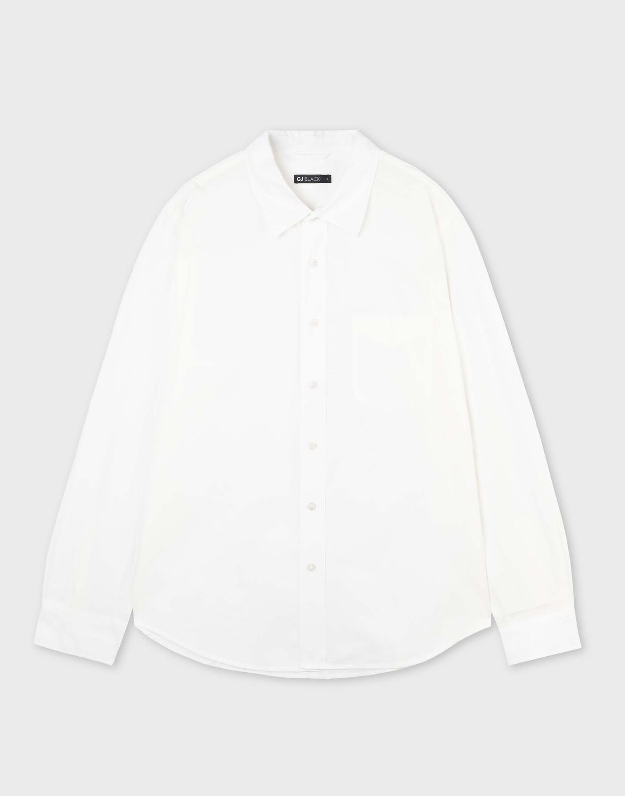 Рубашка мужская Gloria Jeans BWT001660 молочный L/182