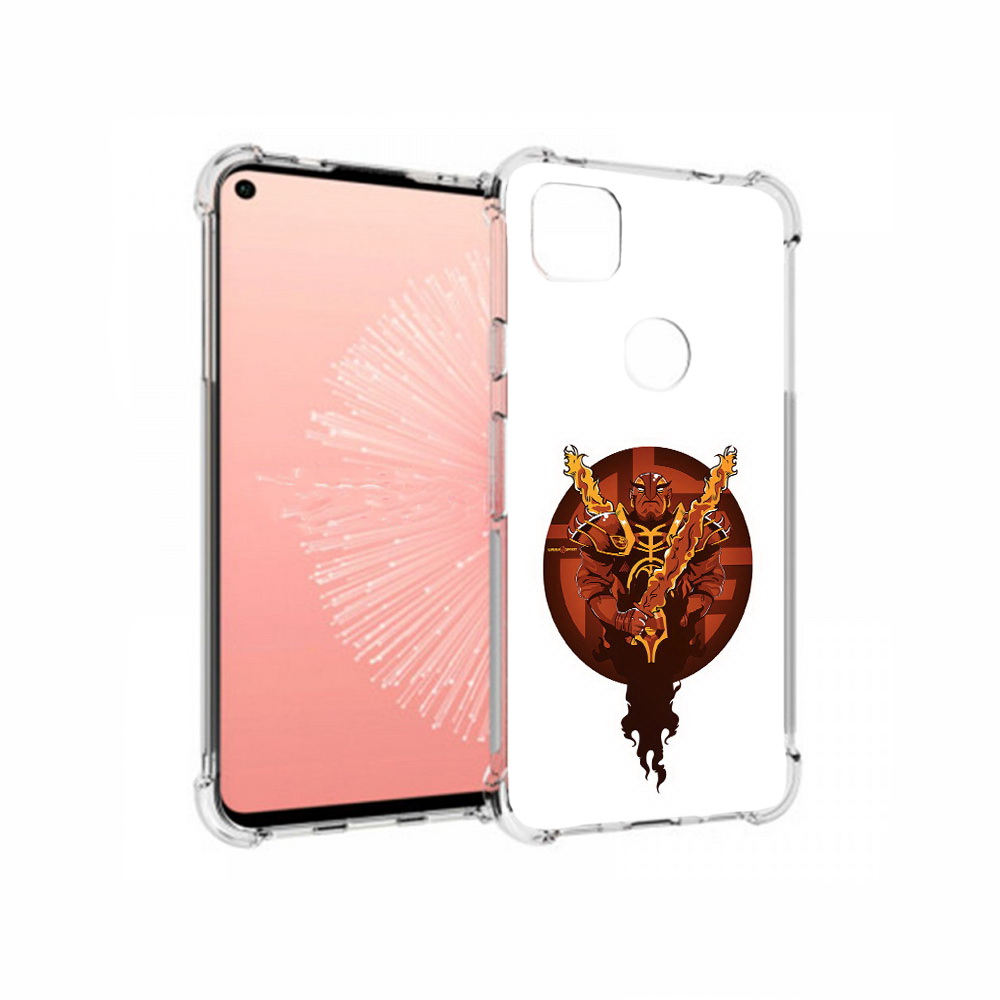 

Чехол MyPads Tocco для Google Pixel 4A ember spirit, Прозрачный, Tocco