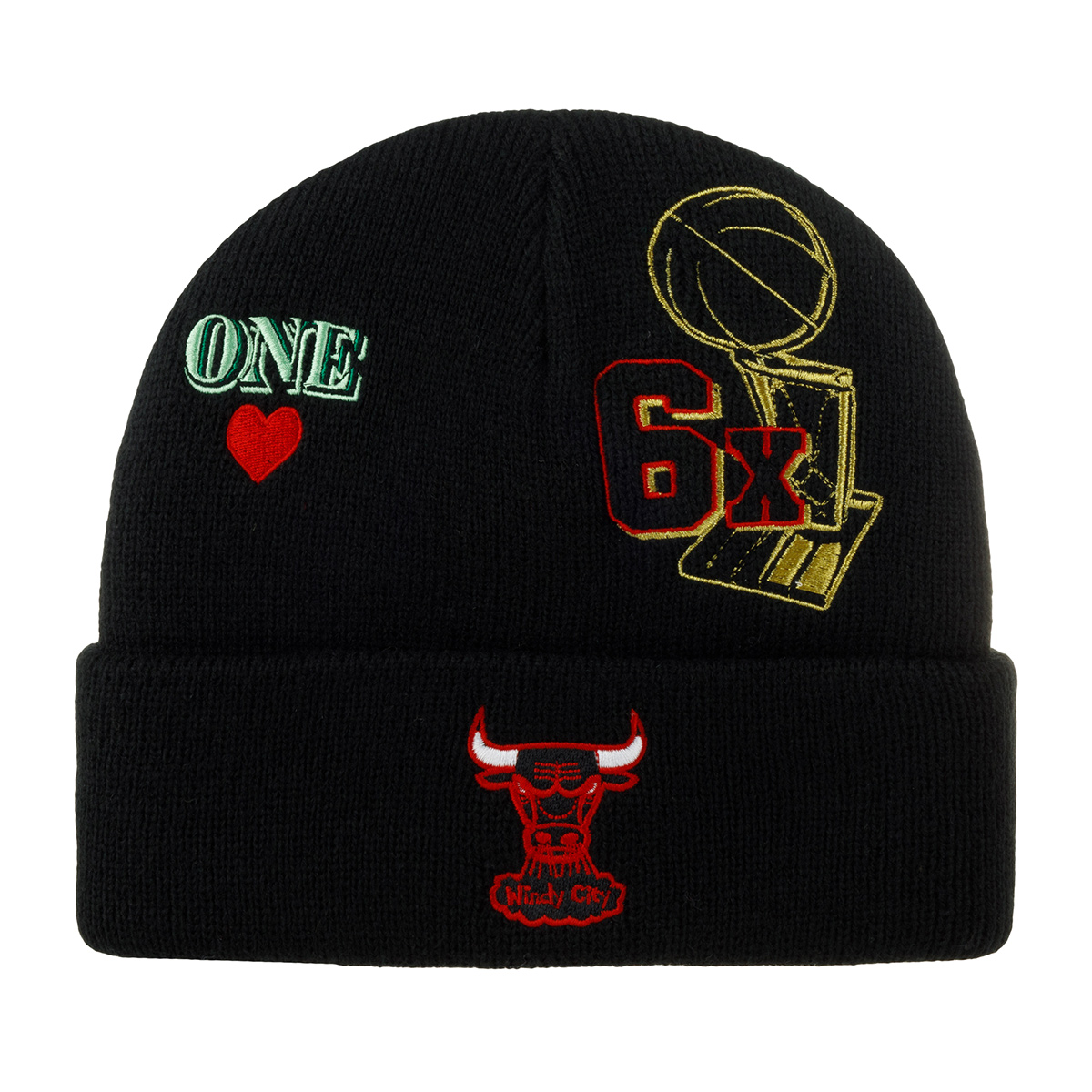 

Шапка унисекс Mitchell & Ness KTCFSH21011-CBUChicagoBullsNBA черная, Черный, KTCFSH21011-CBUChicagoBullsNBA