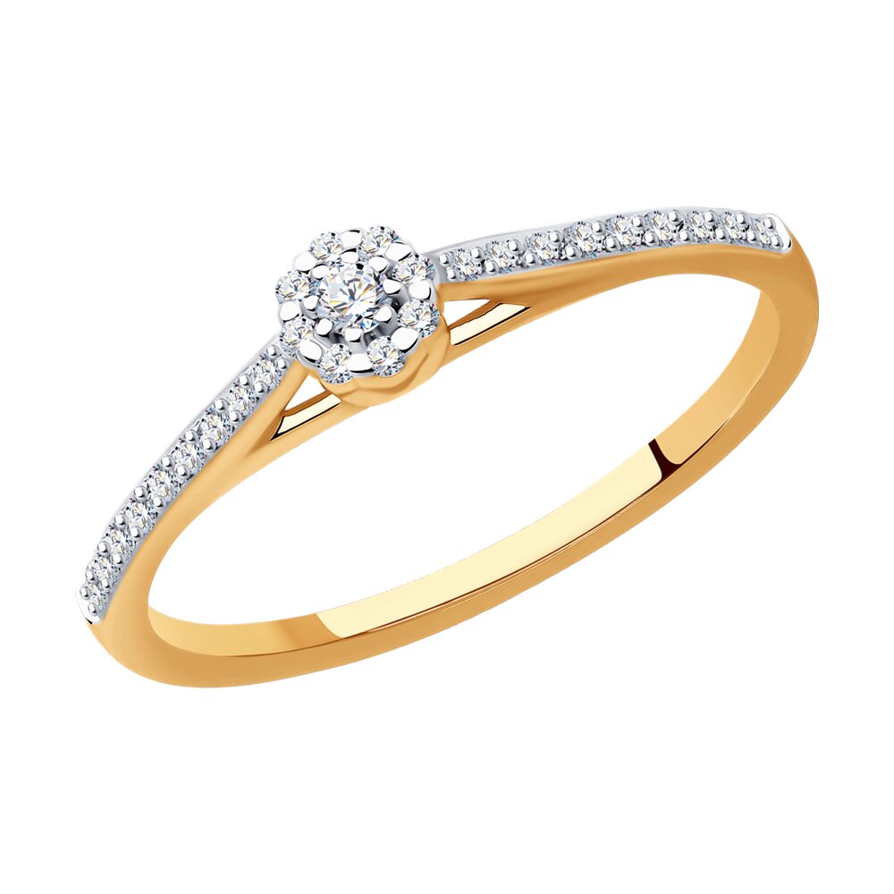 

Кольцо из золота р. , SOKOLOV Diamonds 1012346, бриллиант, 1012346