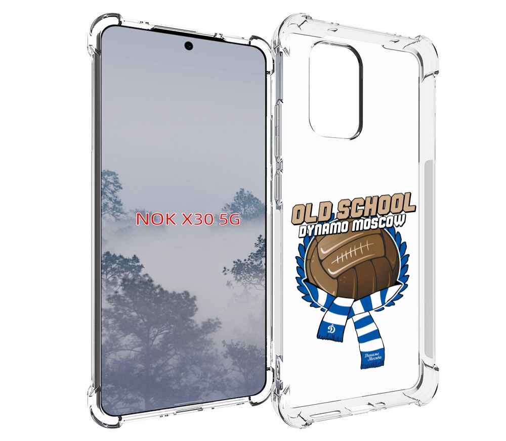 

Чехол MyPads ФК Динамо олд скул для Nokia X30 5G, Tocco