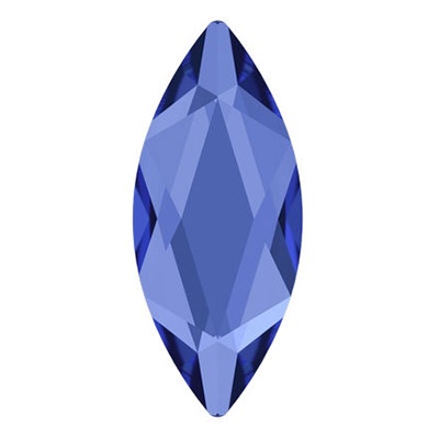 

Кристаллы Swarovski цветные 14*6 мм 6 шт в пакете синий