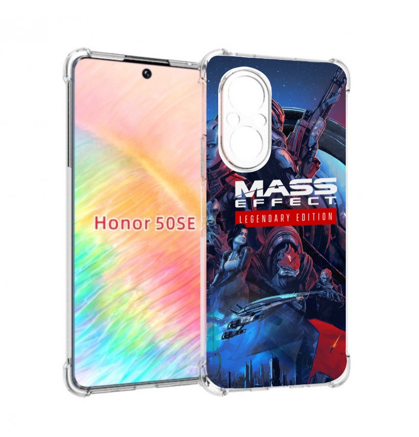 

Чехол бампер MyPads Mass Effect Legendary Edition для Honor 50 S, Прозрачный, Tocco