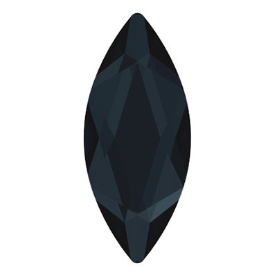 

Кристаллы Swarovski цветные 14*6 мм 6 шт в пакете черный