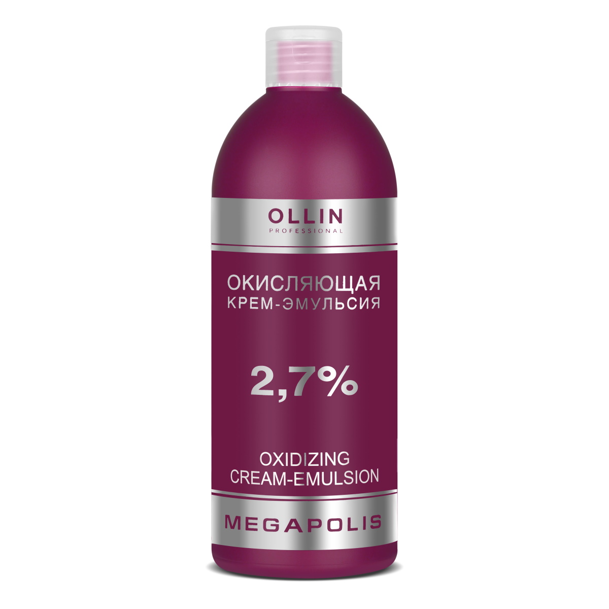 Окисляющая крем-эмульсия Ollin Professional Megapolis 2,7% 500 мл крем краска для бровей и ресниц графит ollin vision set