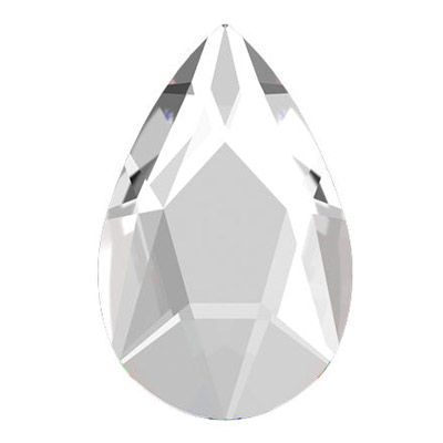 

Кристаллы Swarovski 8*5 мм 12 шт в пакете белый