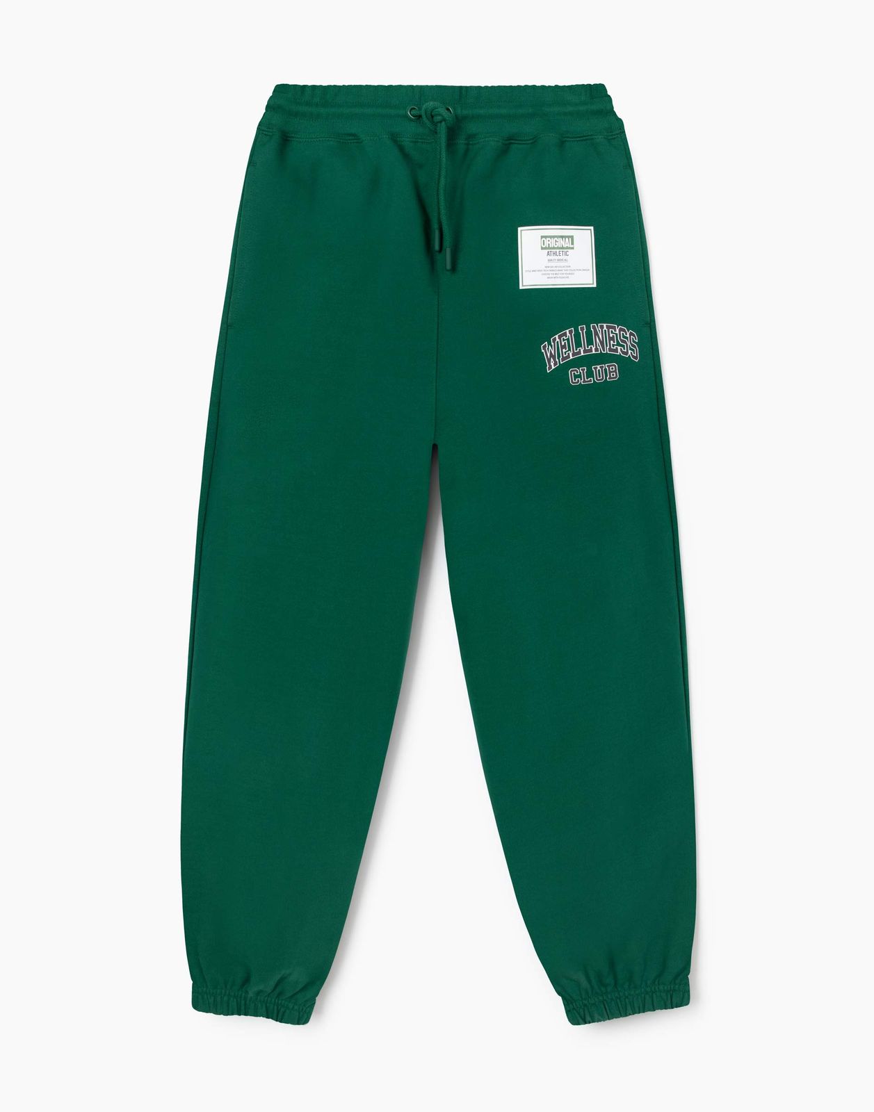 Спортивные брюки мужские Gloria Jeans BAC012902 темно-зеленый L/182
