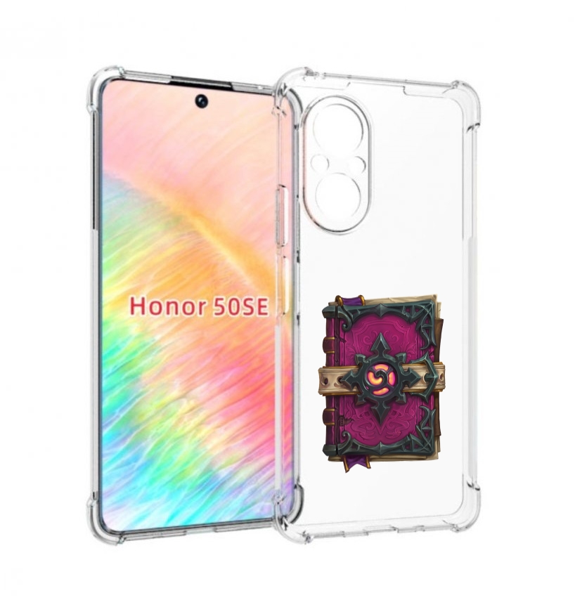 

Чехол бампер MyPads Hearthstone для Honor 50 SE противоударный, Прозрачный, Tocco