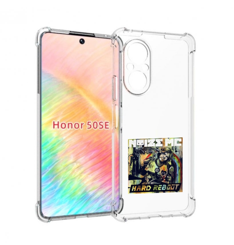 

Чехол бампер MyPads Hard Reboot Noize MC для Honor 50 SE противо, Прозрачный, Tocco