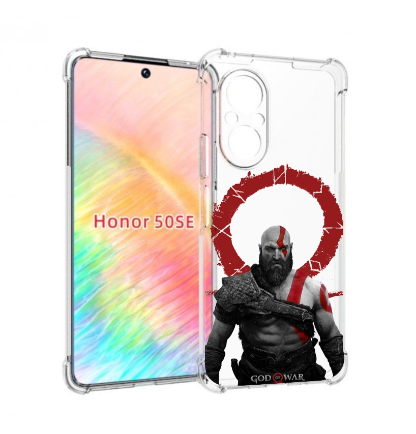 

Чехол бампер MyPads God-of-War для Honor 50 SE противоударный, Прозрачный, Tocco