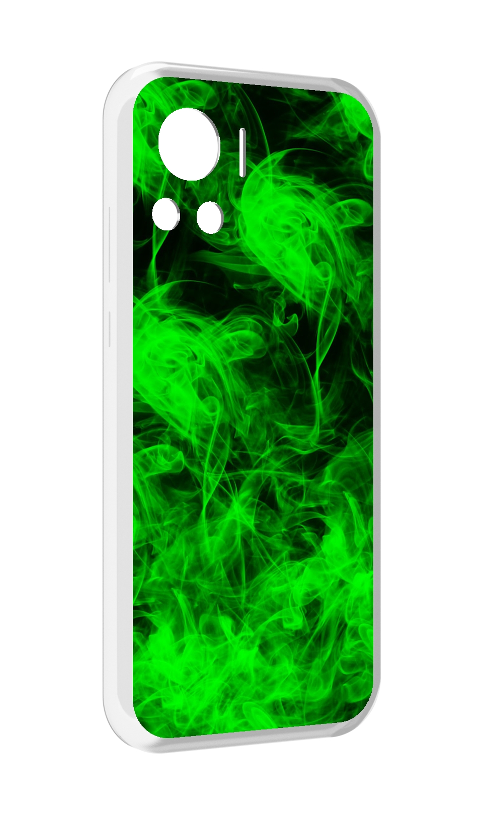 

Чехол MyPads зеленый-дымок для Motorola Edge 30 Ultra, Прозрачный, Tocco