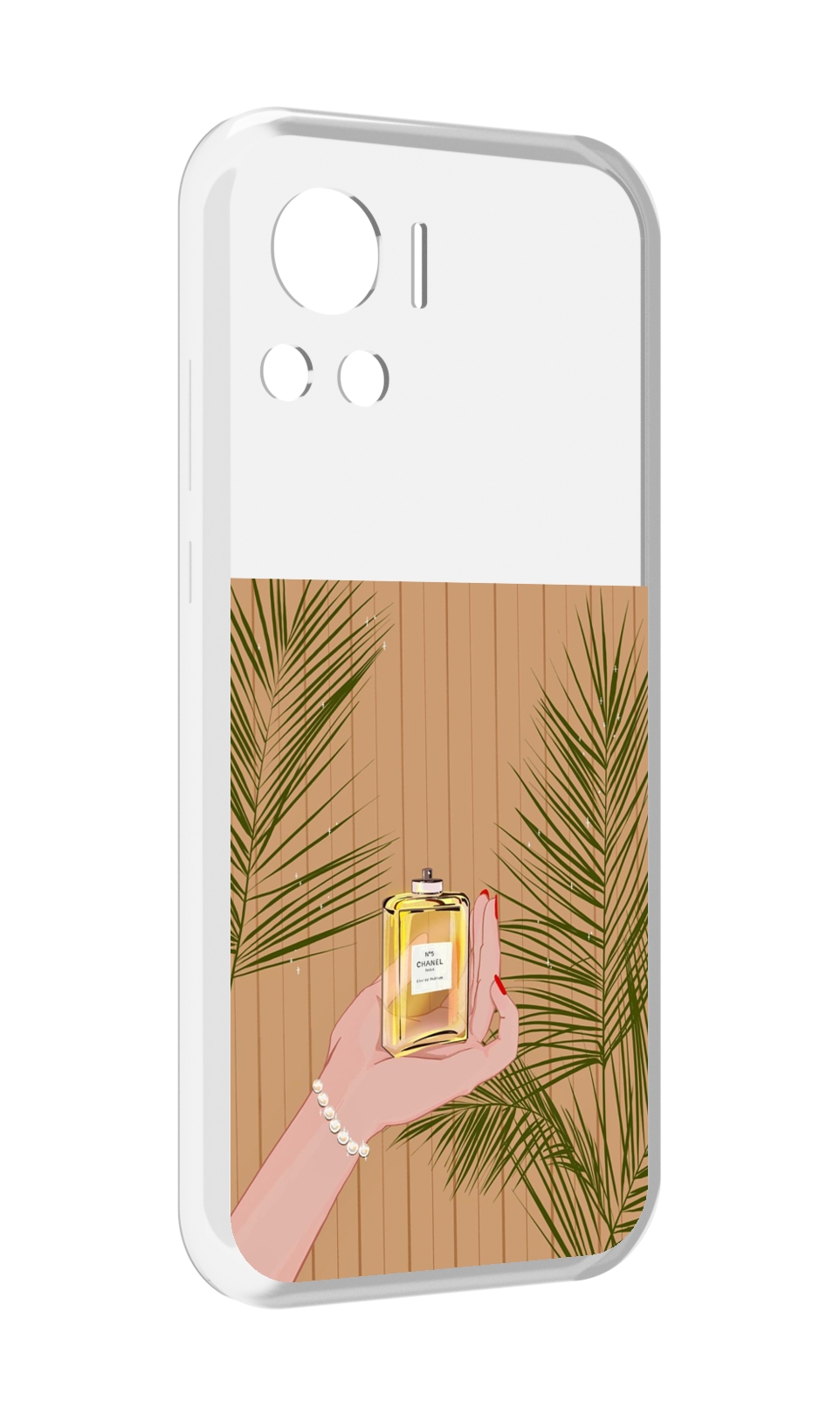 

Чехол MyPads запах-шанель-номер-5 для Motorola Edge 30 Ultra, Прозрачный, Tocco