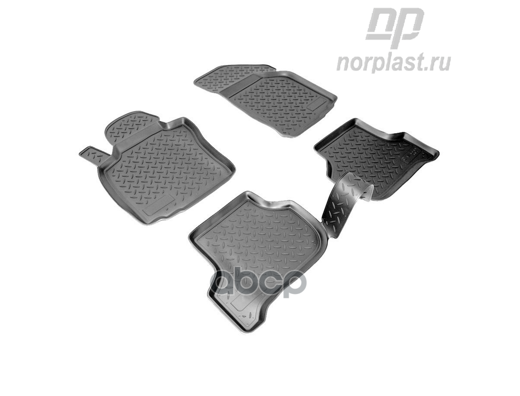 

Коврики Салон. Seat Leon (1p1) (2005-2012) Черн Полиурет Компл NORPLAST арт. npl-po-80-, NPLPO8035