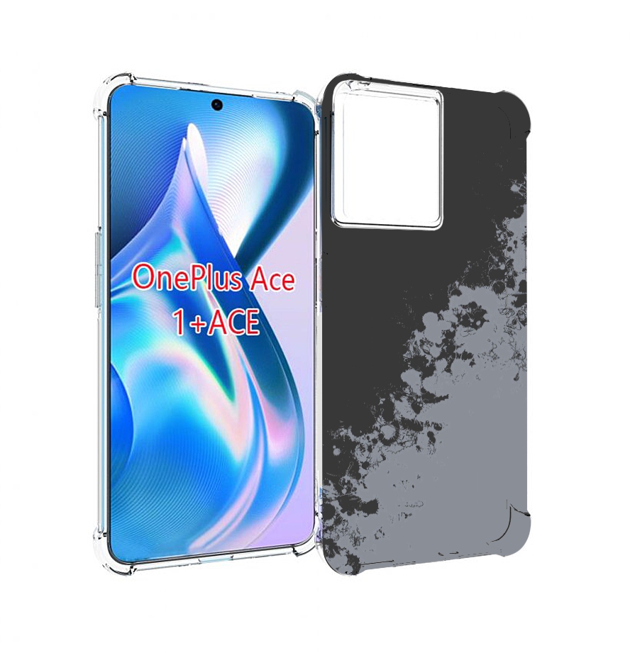 

Чехол MyPads серый-эстетичный для OnePlus Ace, Прозрачный, Tocco