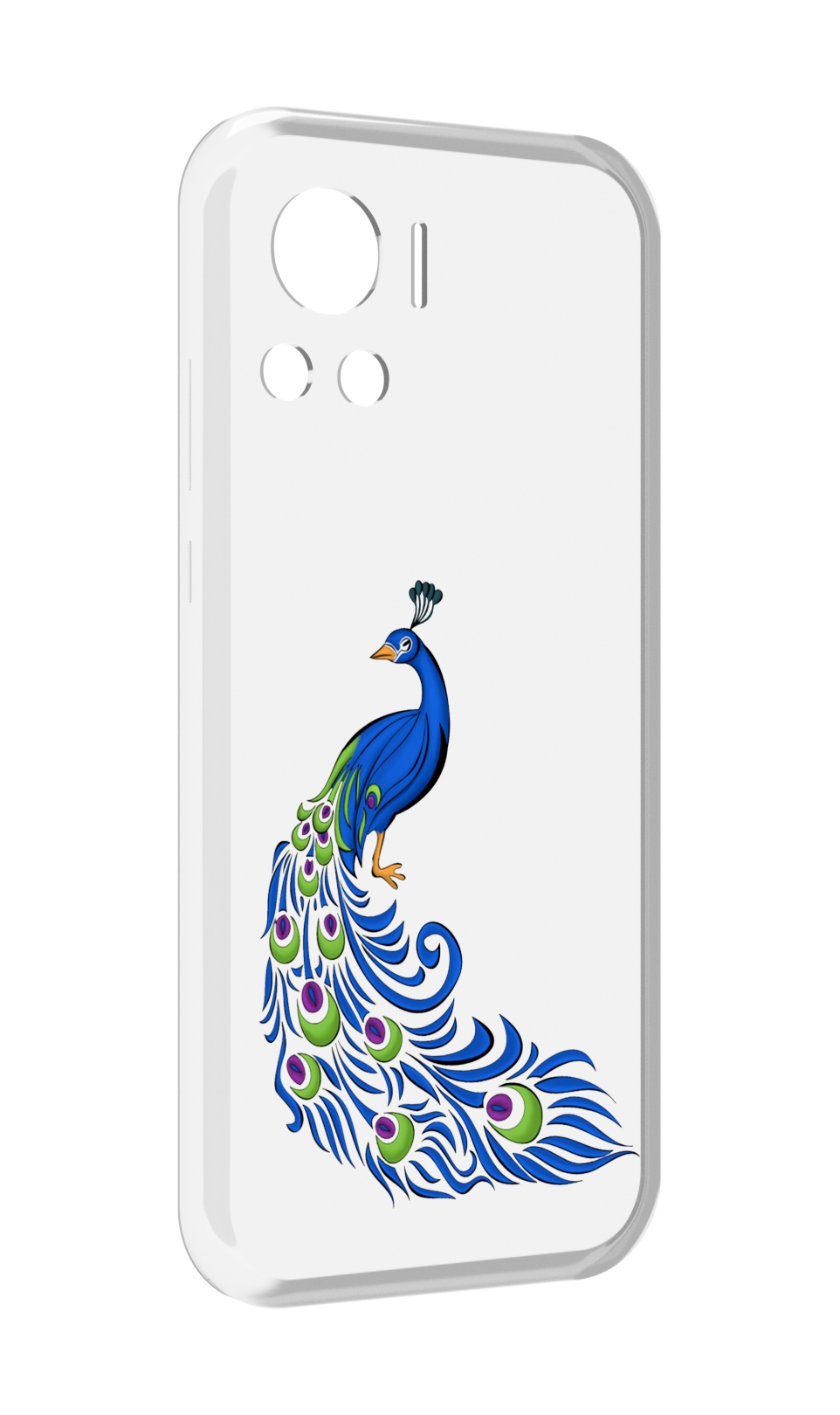

Чехол MyPads жарптица-голубая для Motorola Edge 30 Ultra, Прозрачный, Tocco