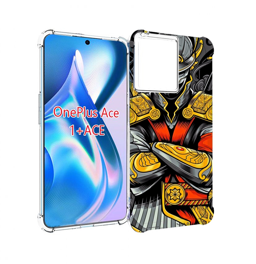 

Чехол MyPads самурай для OnePlus Ace, Прозрачный, Tocco
