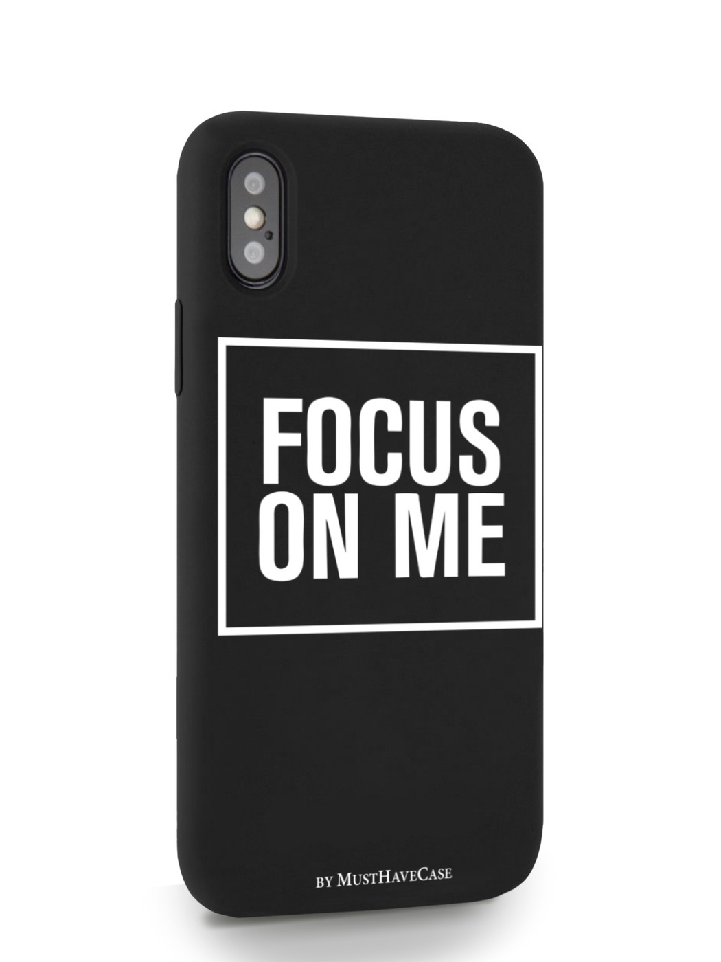 фото Чехол musthavecase для iphone x/xs focus on me черный