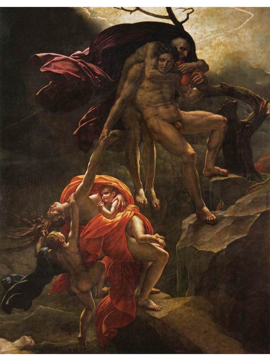 

Постер DRABS A3 Жироде де Руси Триозон Анн-Луи Scene of the Flood