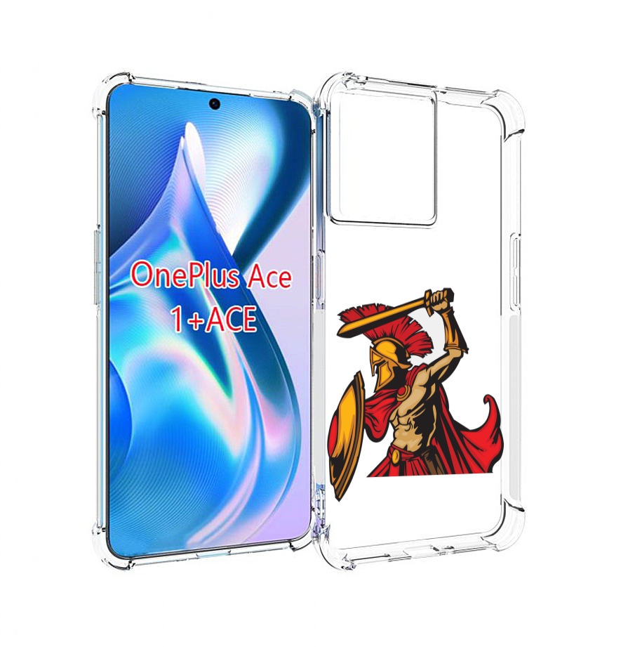 

Чехол MyPads римский-воин для OnePlus Ace, Прозрачный, Tocco