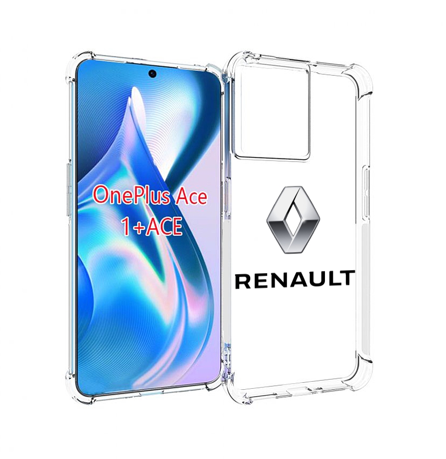 

Чехол MyPads рено-4 мужской для OnePlus Ace, Прозрачный, Tocco