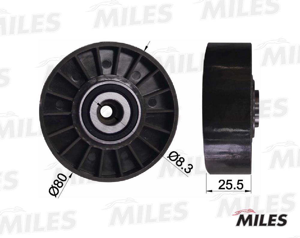 

Ролик Ремня Приводного Miles AG03083, AG03083