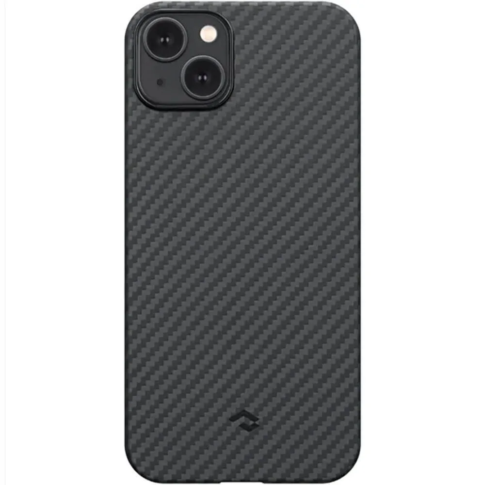 

Чехол PITAKA MagEZ Case 4 для Apple iPhone 15 Plus Black/Grey Twill 1500D, Серый;черный, MagEZ Case 4