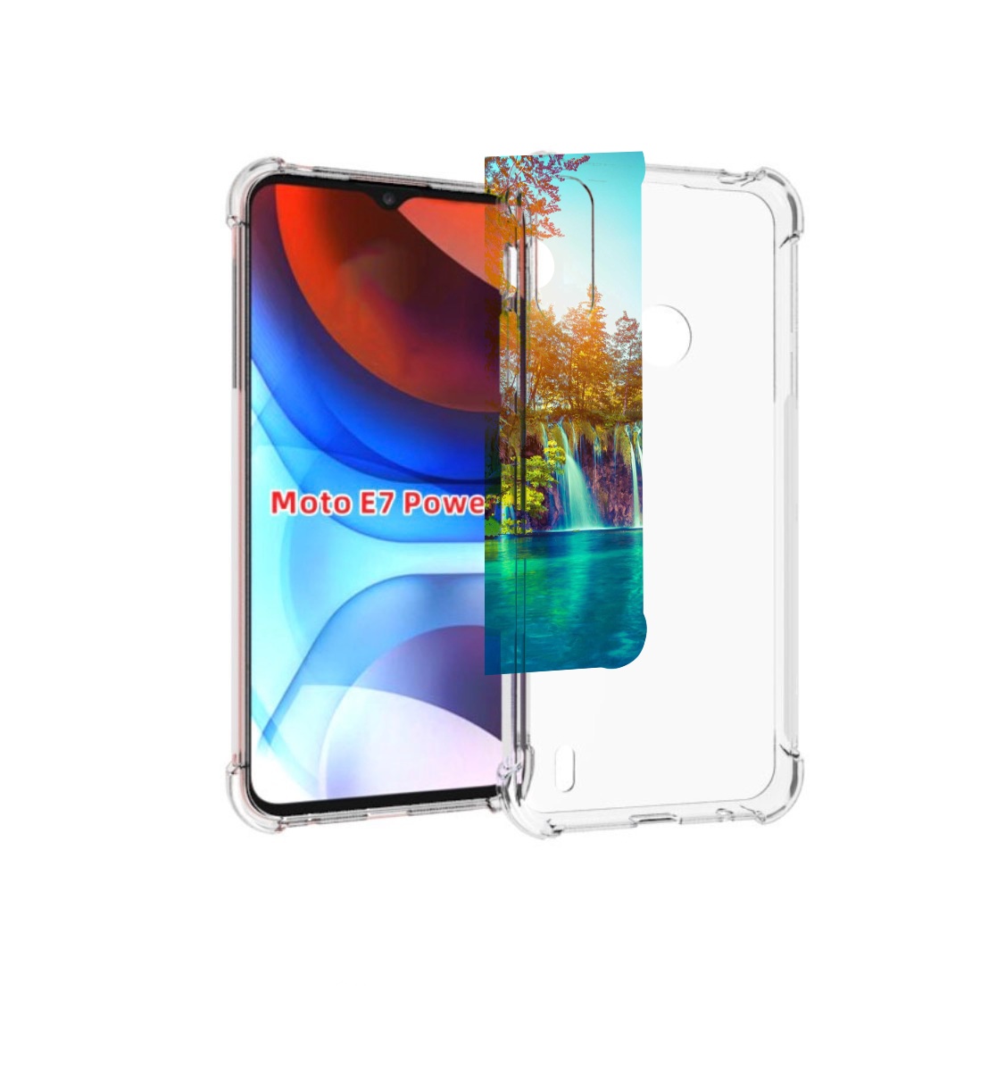 

Чехол MyPads Водапад-2 для Motorola Moto E7 Power, Прозрачный, Tocco