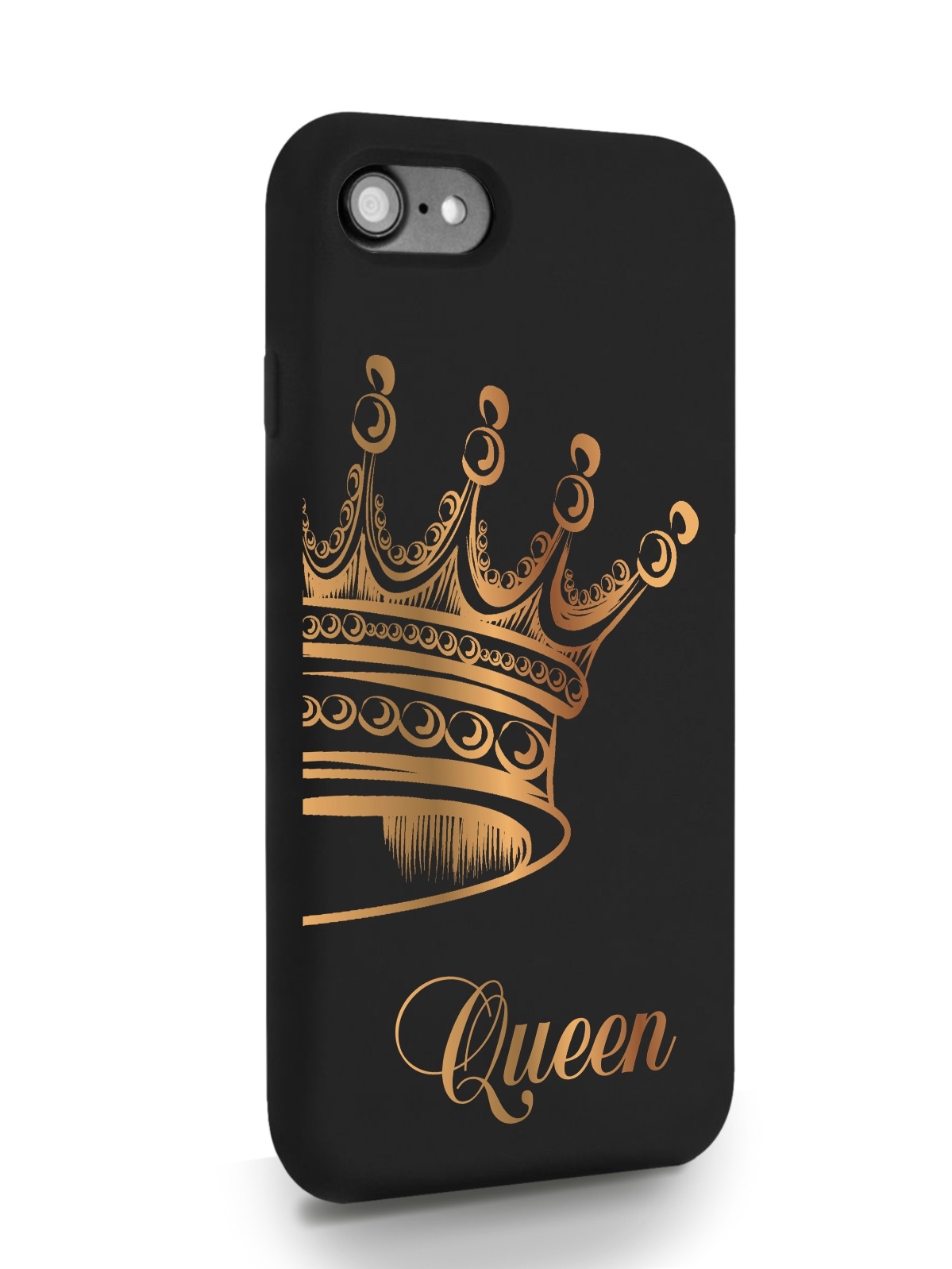 фото Чехол musthavecase для iphone 7/8/se2020 queen черный