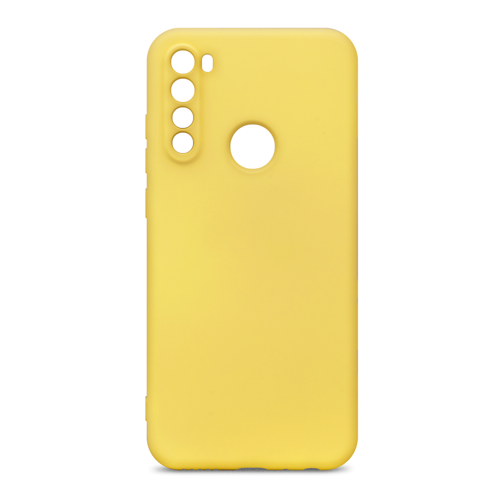 

Чехол Soft Touch для Xiaomi Redmi Note 8T, Желтый, SST-374