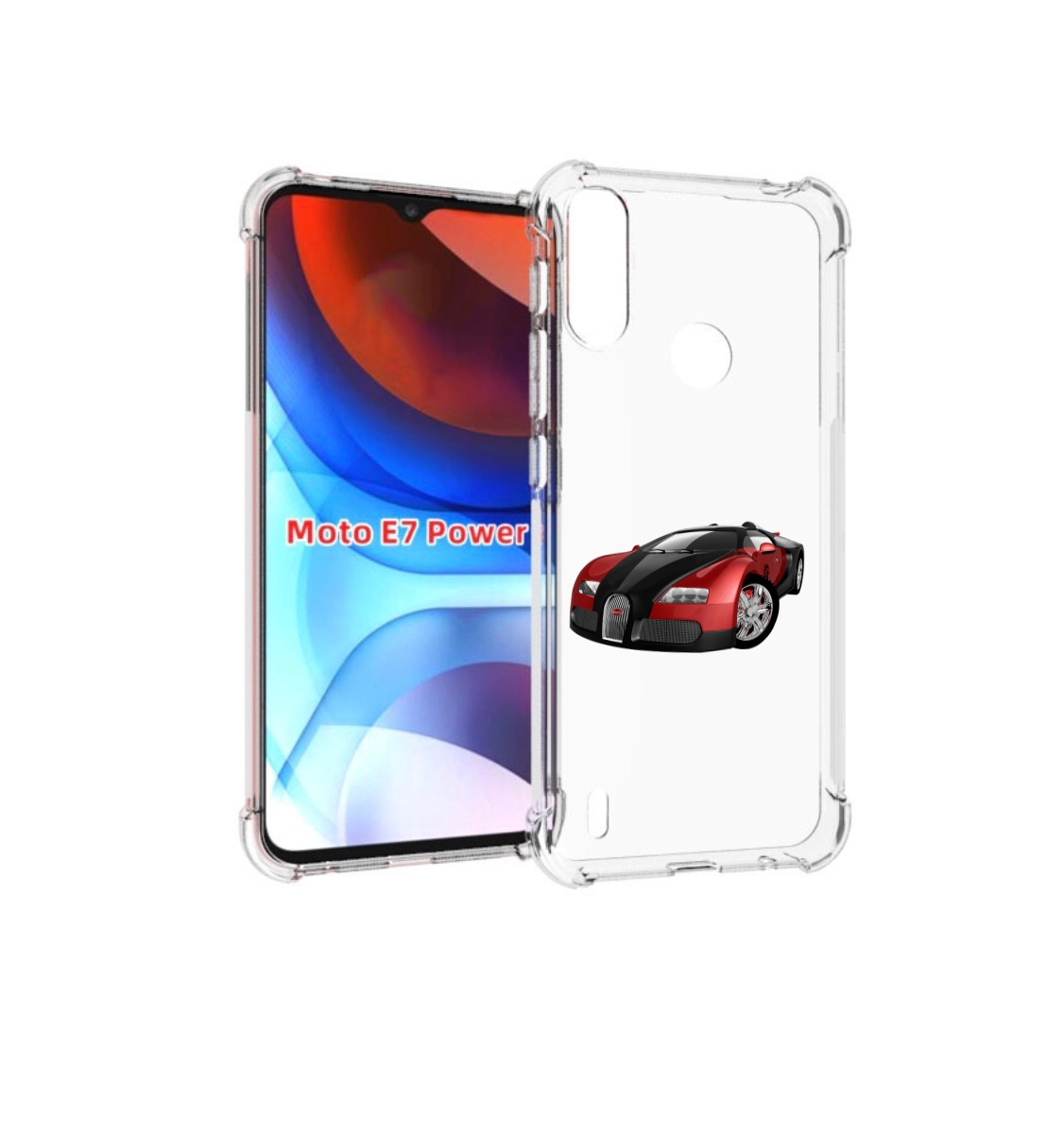 

Чехол MyPads Бука мужской для Motorola Moto E7 Power, Прозрачный, Tocco