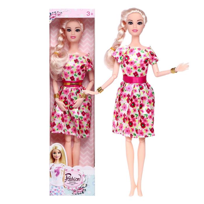 Кукла-модель шарнирная Анна в платье, МИКС, 5066302W