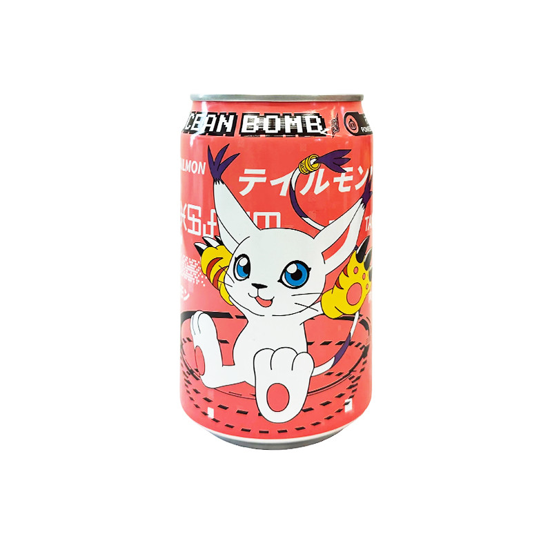 Лимонад Ocean Bomb Digimon со вкусом граната, 330 мл