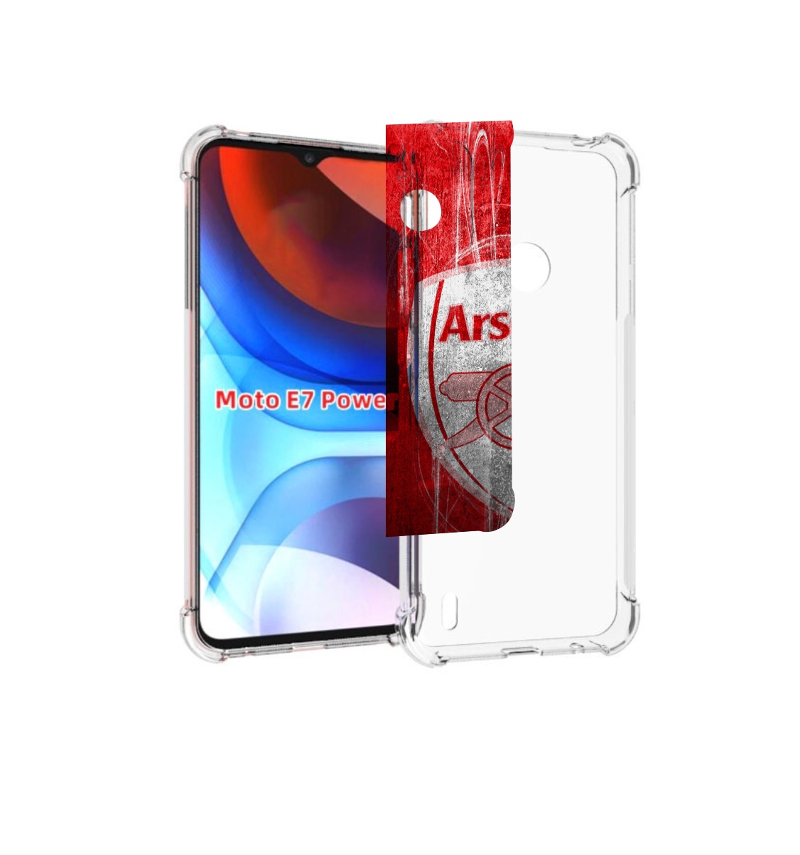 

Чехол MyPads Арсенал для Motorola Moto E7 Power, Прозрачный, Tocco