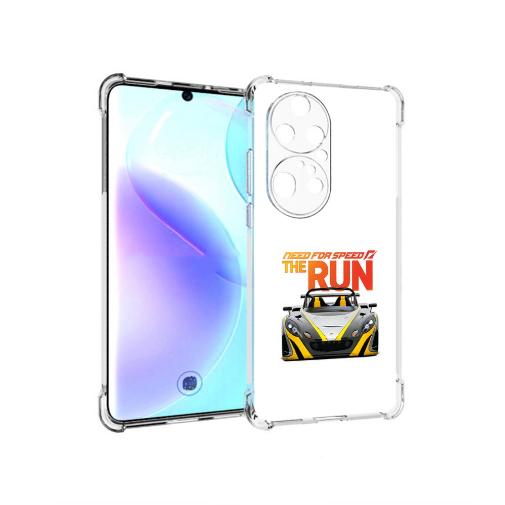 

Чехол MyPads Tocco для Huawei P50 Pro гонка, Прозрачный, Tocco