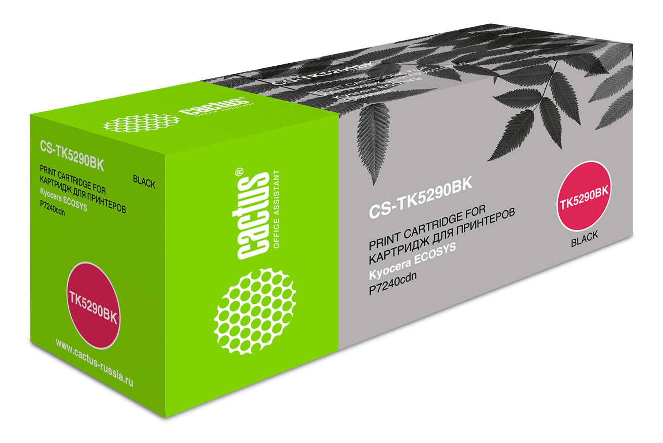 

Картридж CACTUS TK-5290 черный, совместимый, TK-5290